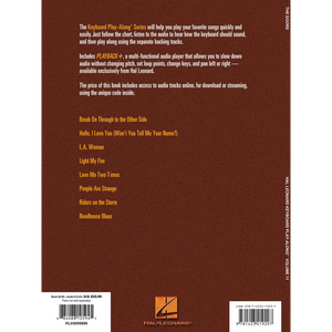 The Doors: Keyboard Play-Along Volume 11 Songbook
