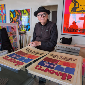 John Van Hamersveld 1970 The Doors Poster