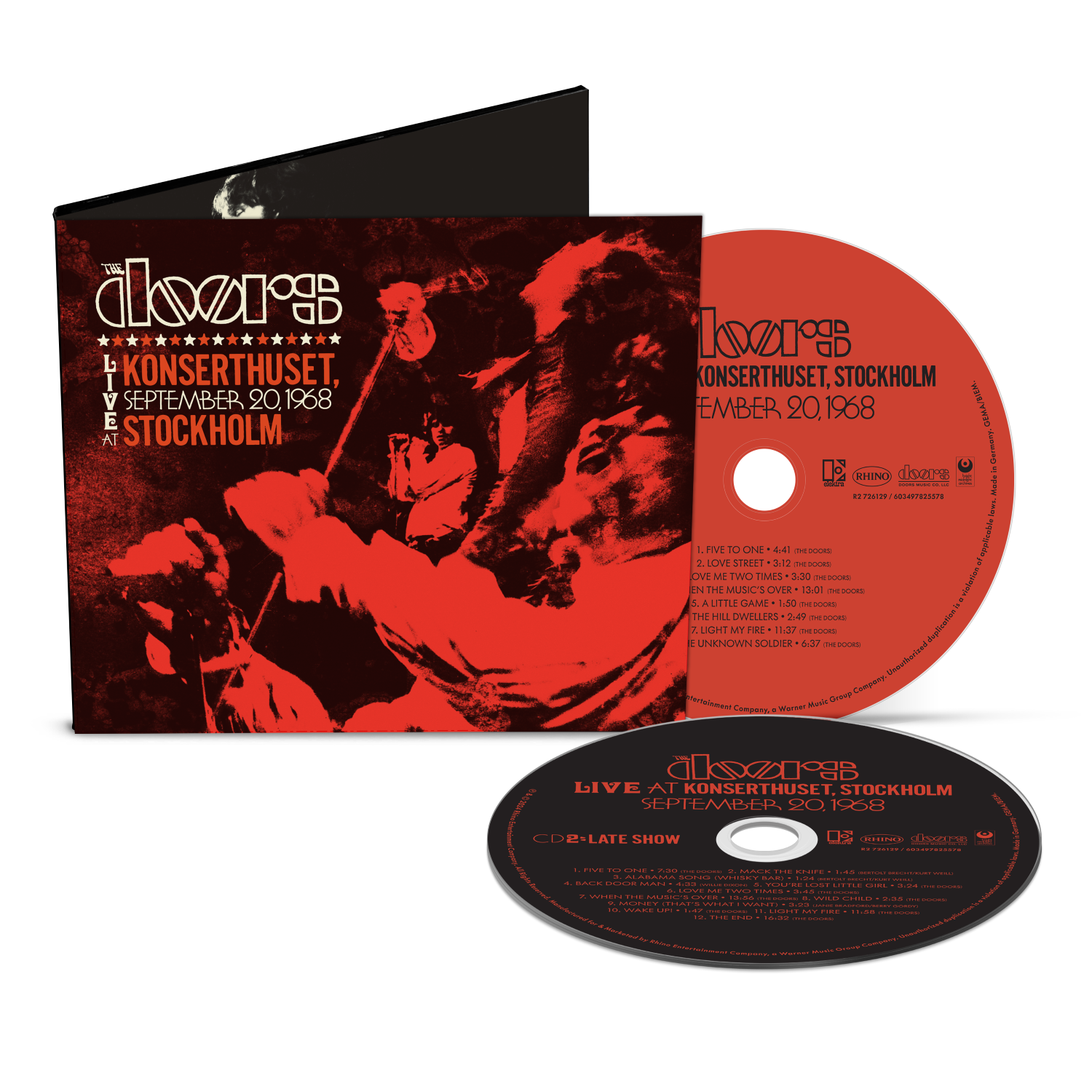 The Doors: Live At Konserthuset, Stockholm September 20, 1968 [2CD 