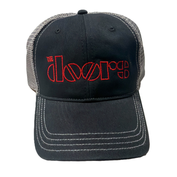 Unstructured Mesh Trucker Logo Hat - The Doors Official Online Store