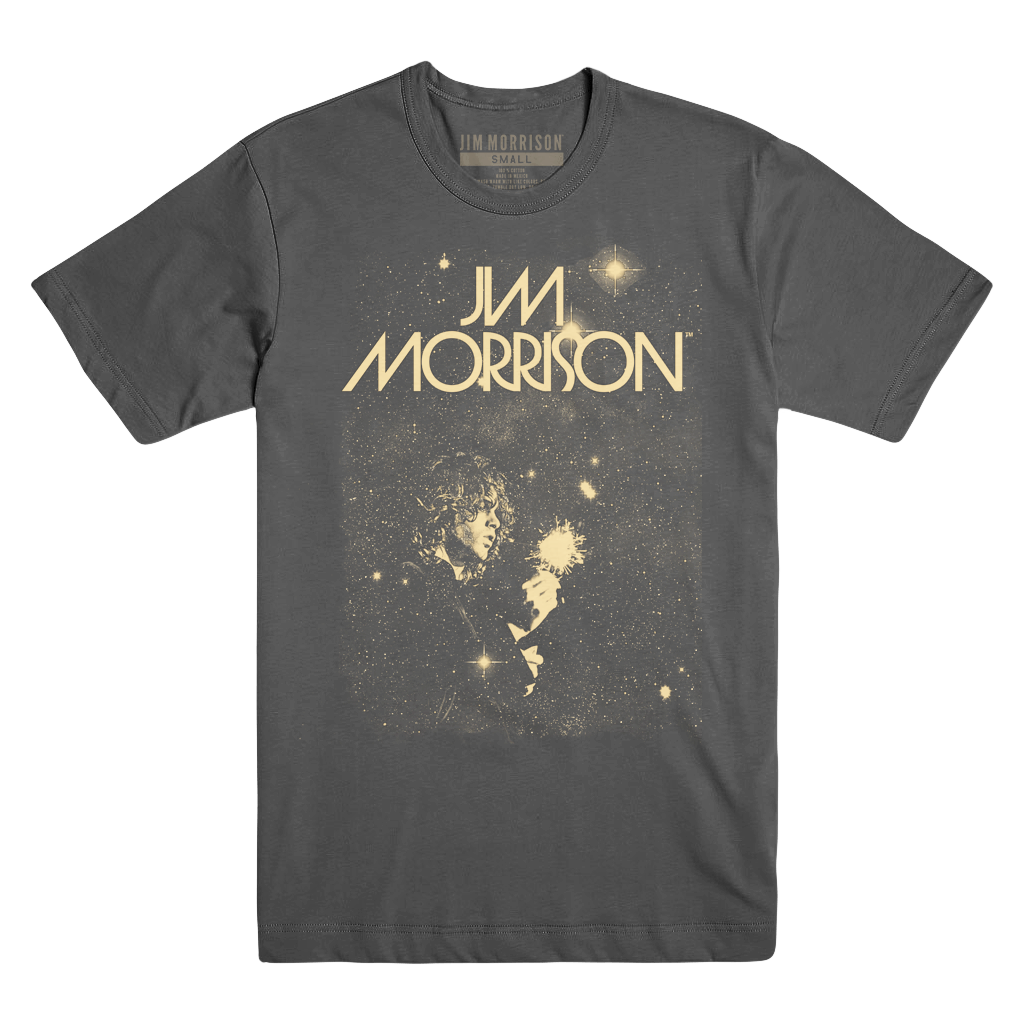 Jim Morrison™ Star Sparkler T-Shirt - The Doors Official Online Store