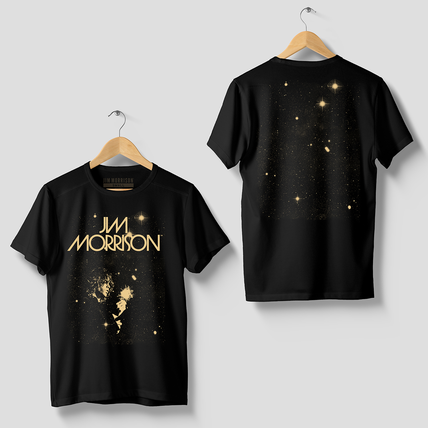 Jim Morrison™ Star Sparkler T-Shirt