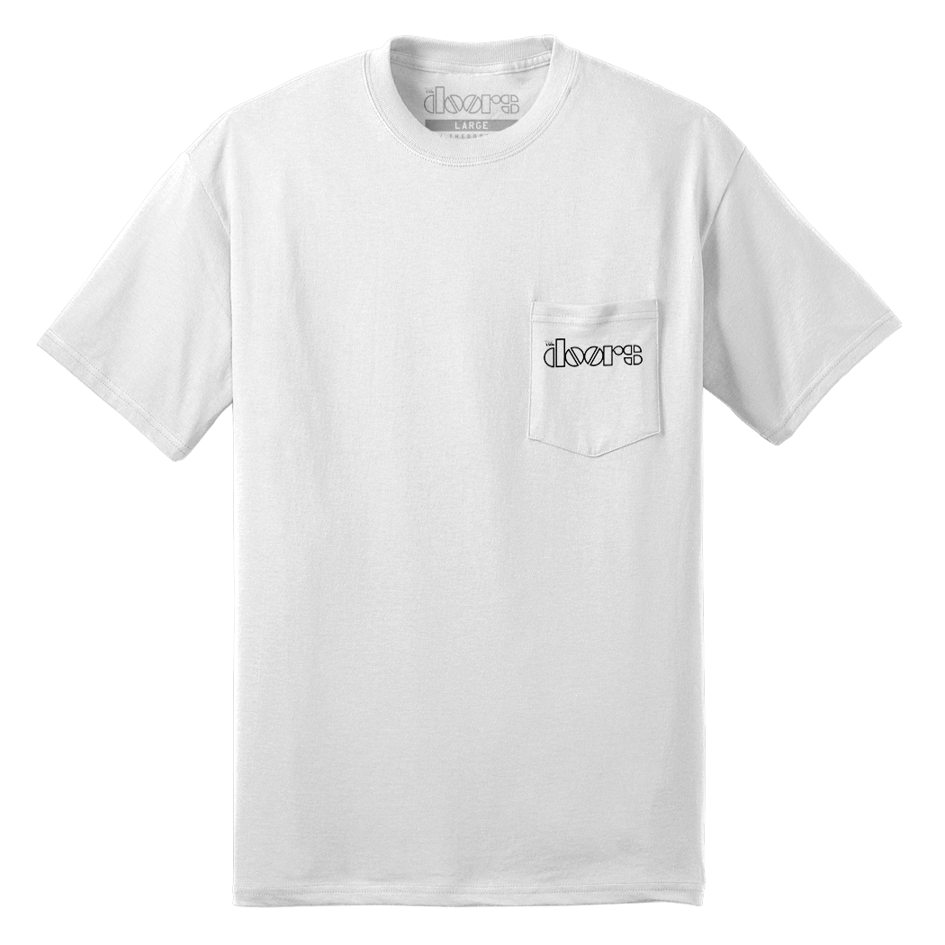 Doors Organic Cotton Logo Pocket T-Shirt - The Doors Official