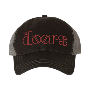The Doors Unstructured Mesh Trucker Hat