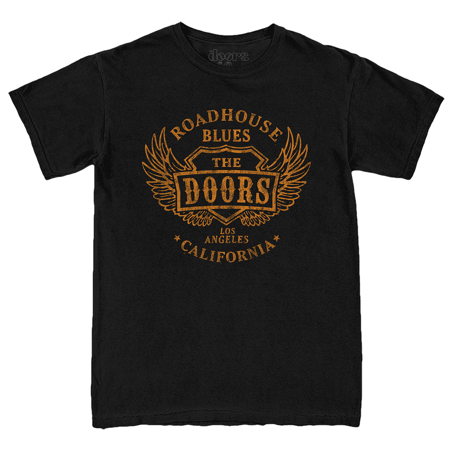 Doors Roadhouse Blues Black / Orange T-Shirt