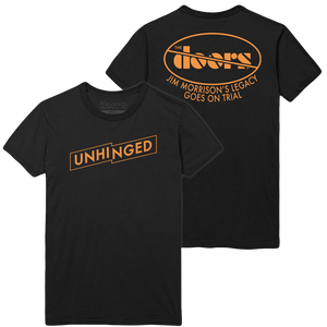 The Doors Unhinged AUTOGRAPHED Book + T-Shirt Bundle PRE-ORDER