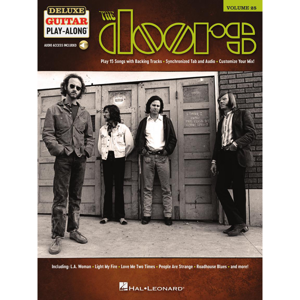 THE DOORS Deluxe Guitar Play-Along Volume 25