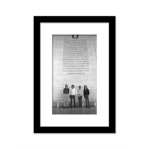 The Doors At The Jefferson Memorial Gallery Print framed