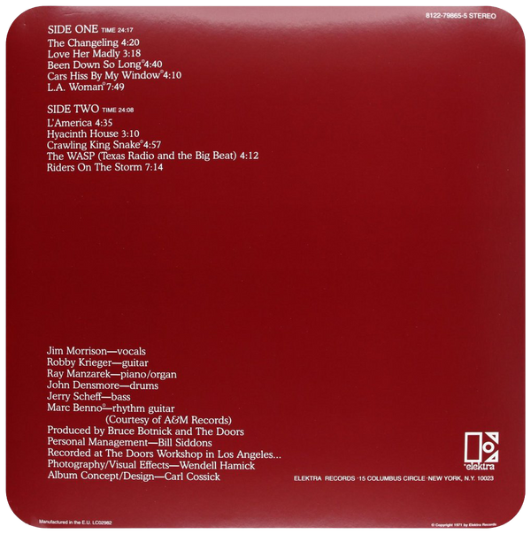 The Strange [2015 RSD Mono Vinyl Reissue] - The Doors Official Online Store