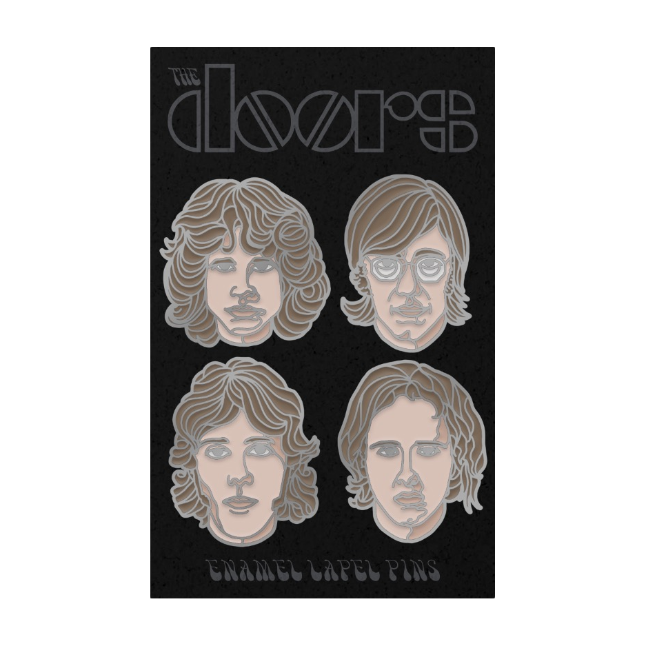 The Doors Band Pin Set