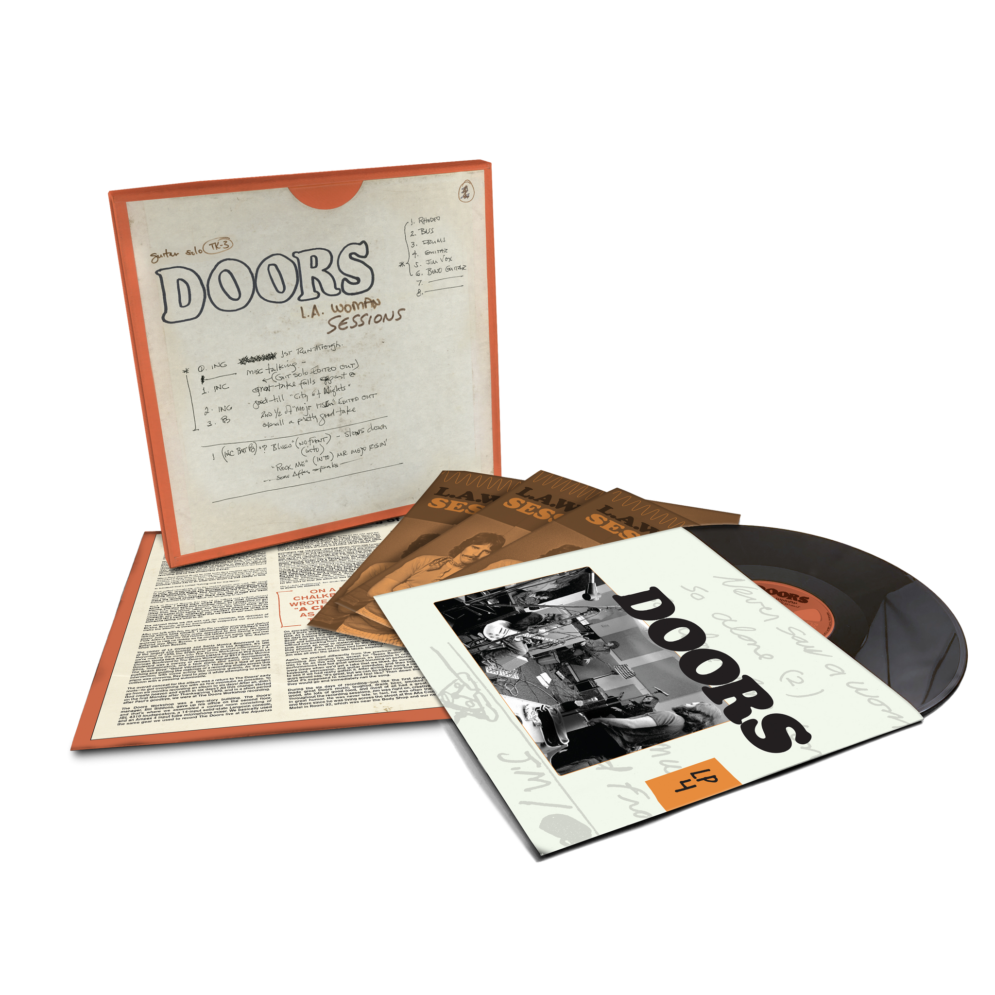 L.A. WOMAN SESSIONS [4 LP SET] - RSD 2022 - The Doors Official