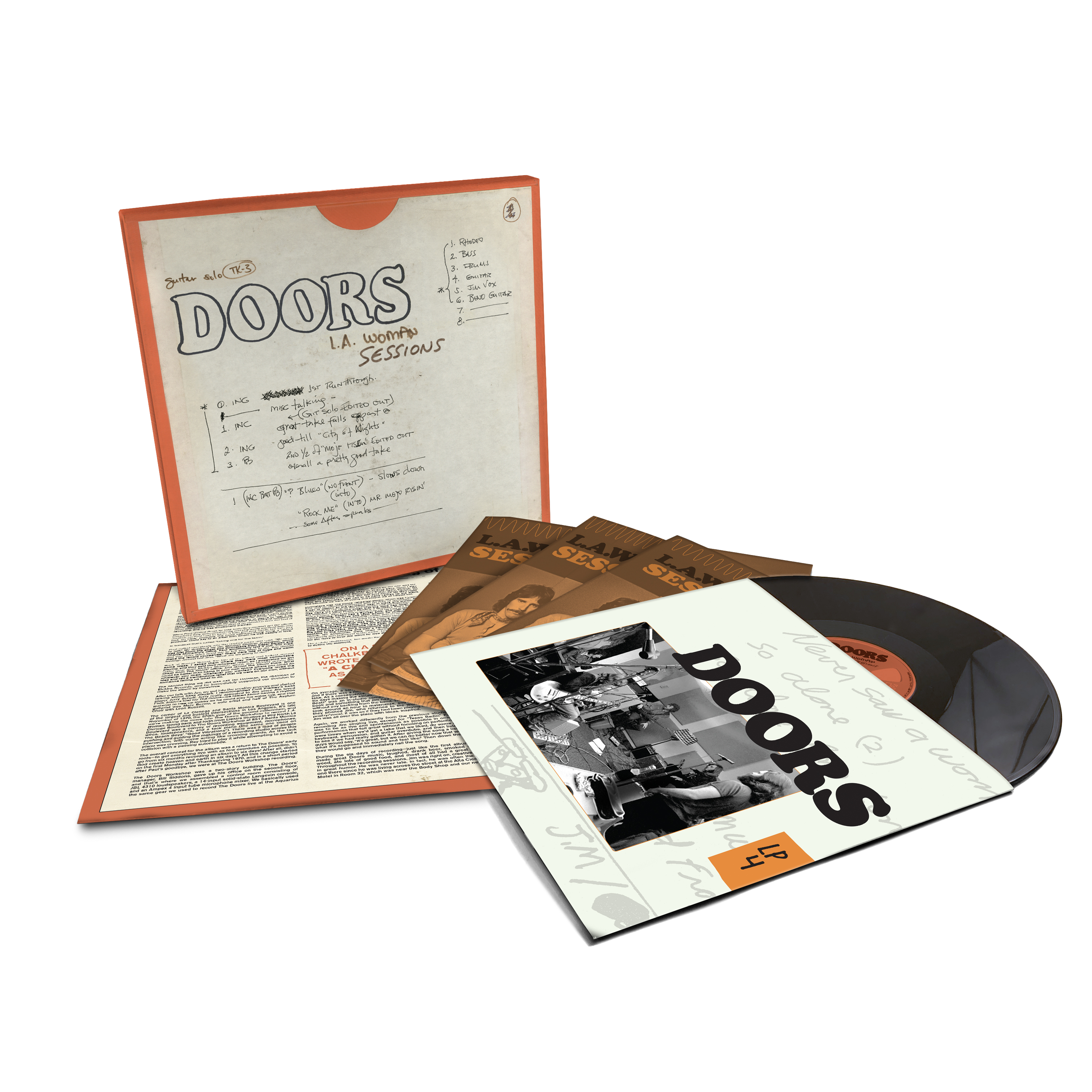 L.A. WOMAN SESSIONS [4 LP SET] - RSD 2022 - The Doors Official