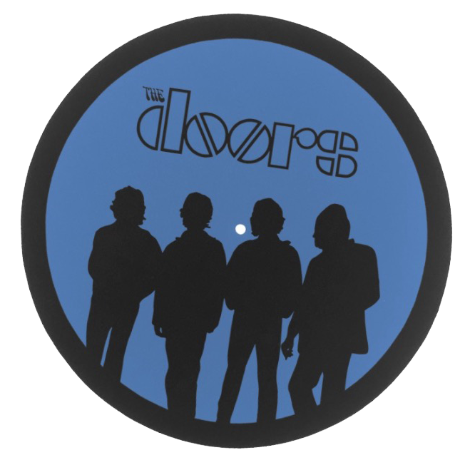 bogstaveligt talt Karriere Herre venlig Silhouette Vinyl Slipmat - The Doors Official Online Store