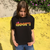 The Doors Santa Monica Logo T-Shirt Black Short Sleeve Lifestyle Female
