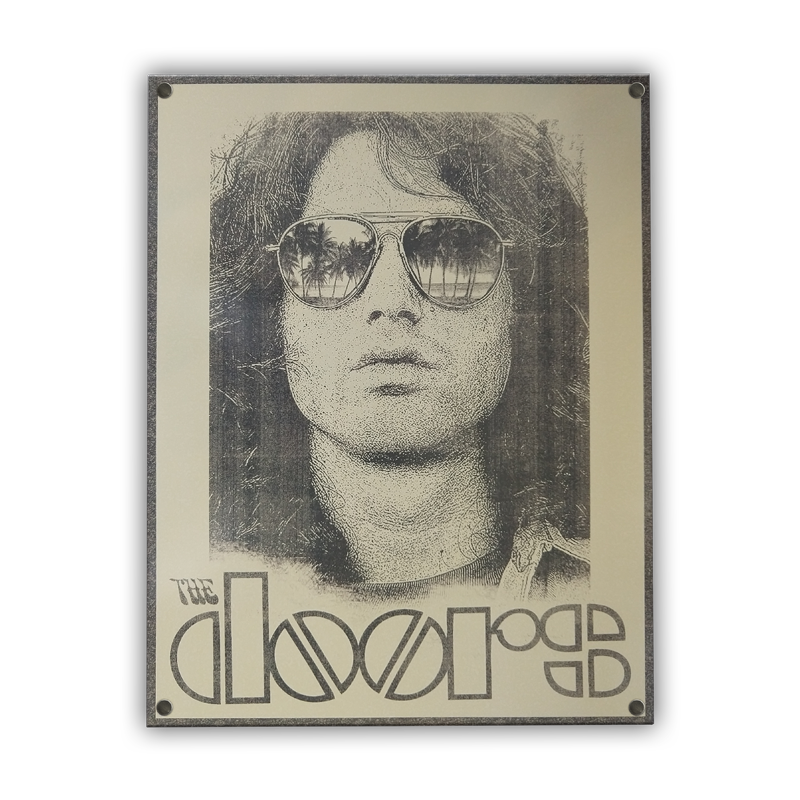 Jim Morrison Tin Sign - The Doors Official Online Store
