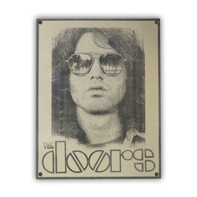 Jim Morrison Logo Urbaneez | Jim Morrison (white Silver) By CEET Fouad
