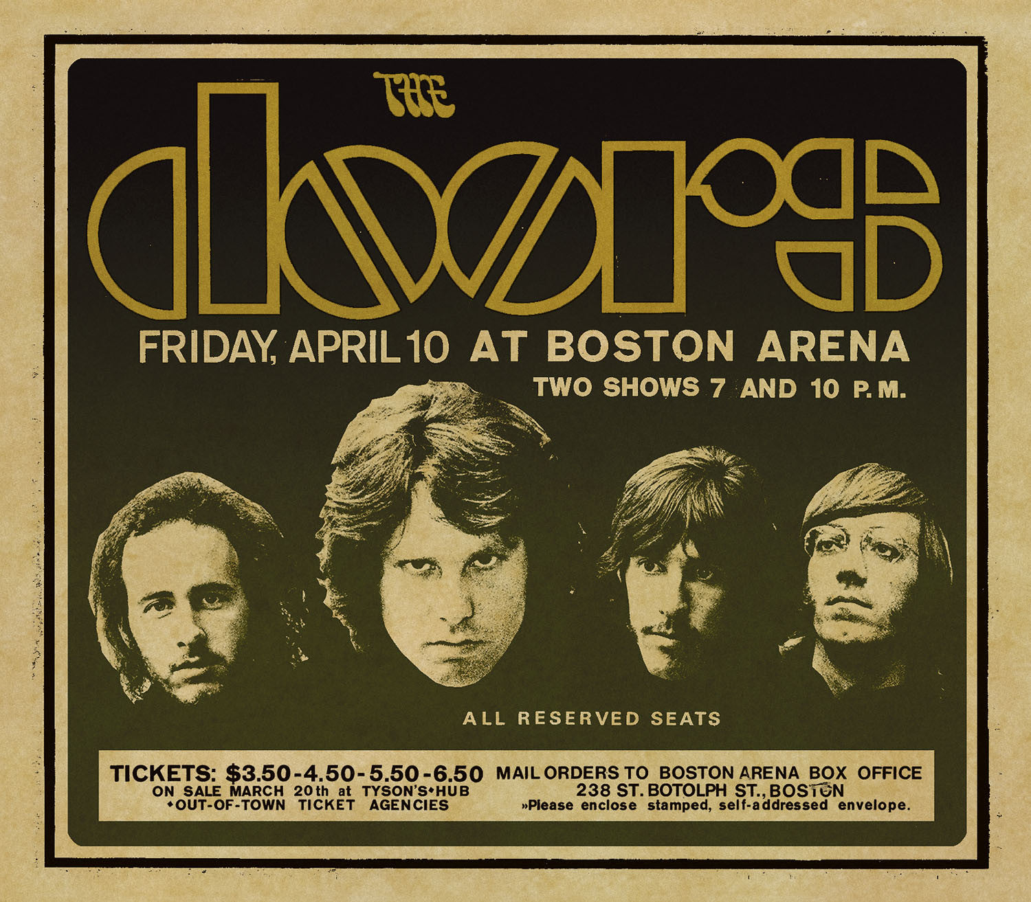 The Doors Live In Boston [3 CDs] 1970