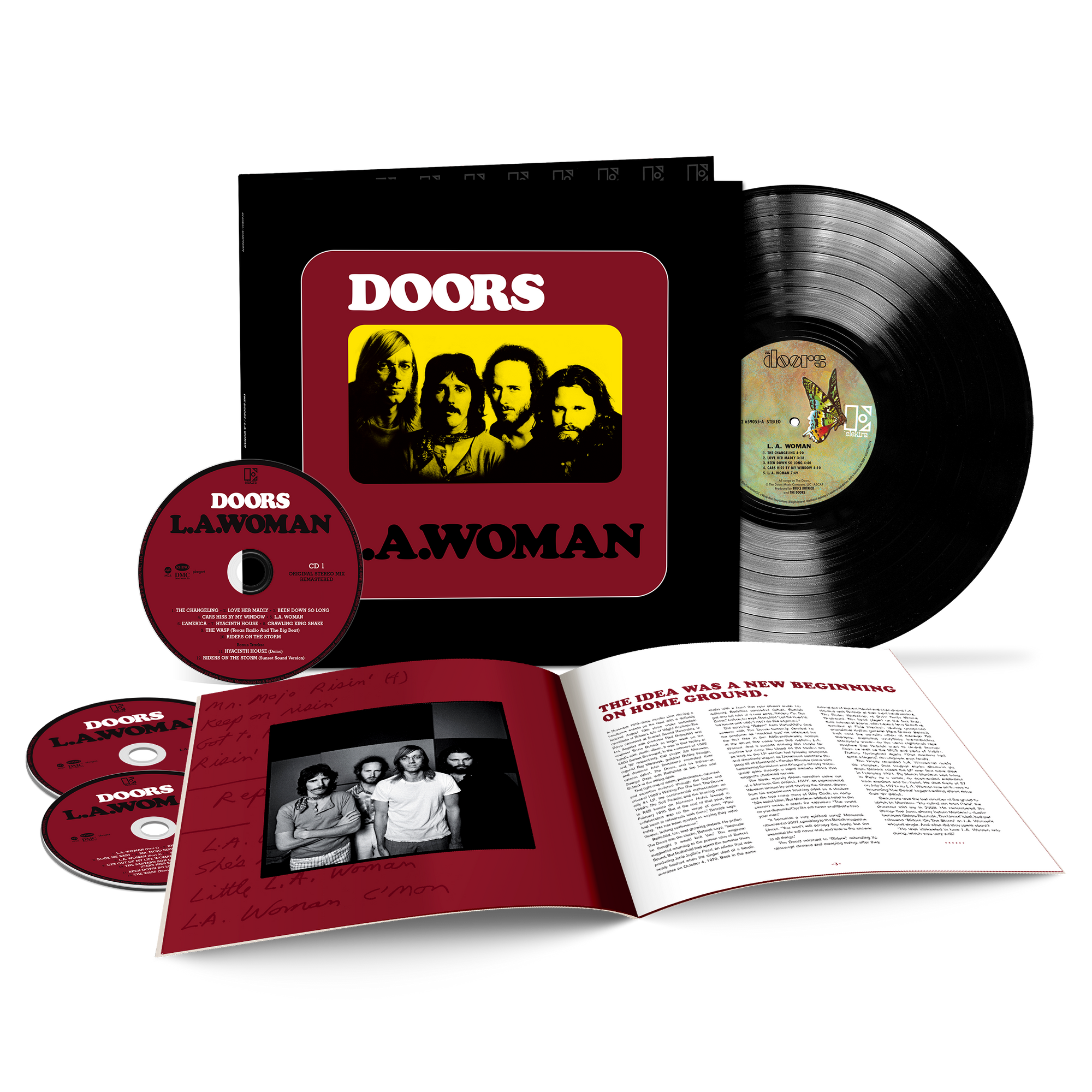 L.A. Woman 50th Anniversary Deluxe Edition 3 CD/1 LP