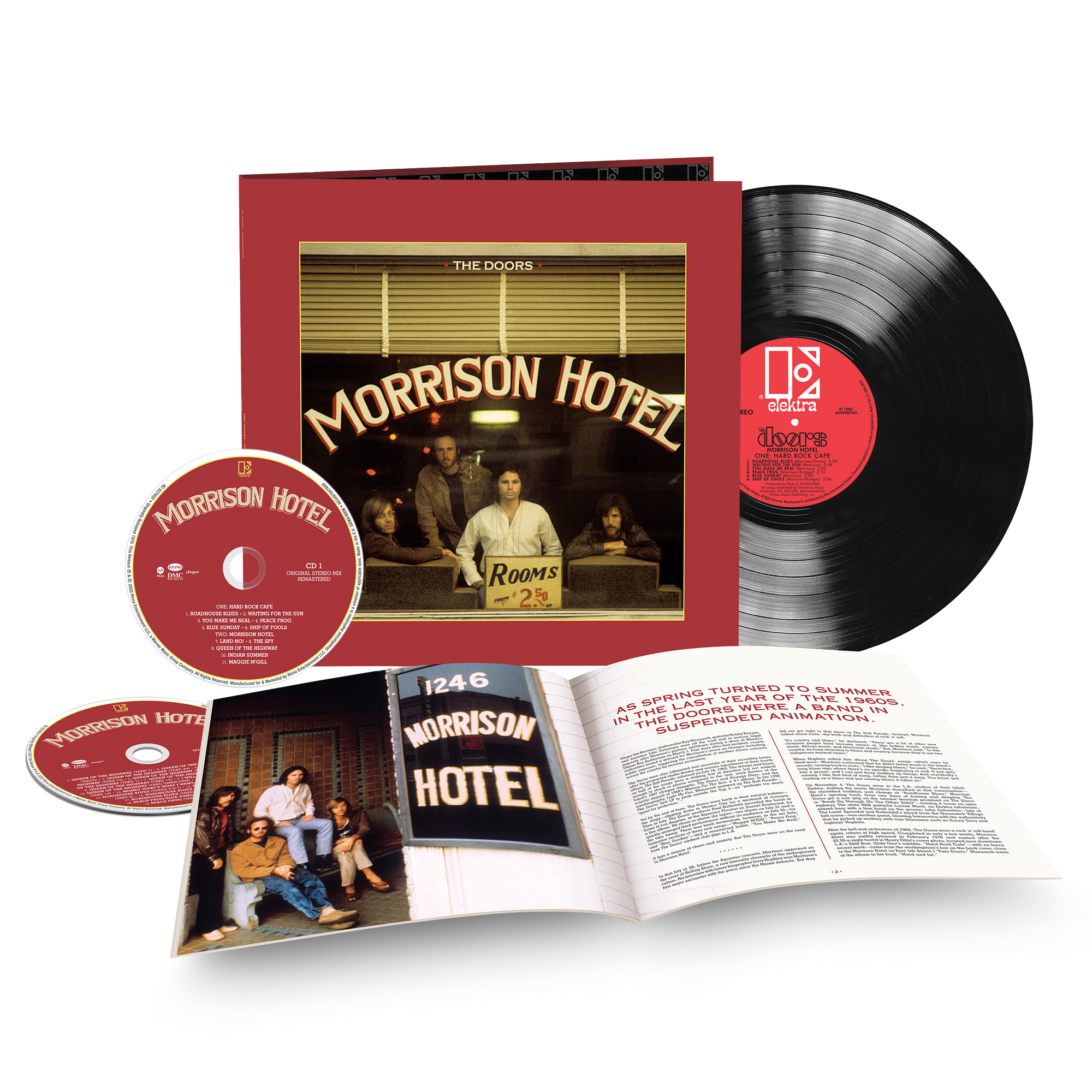 Morrison Hotel 50th Anniversary Box Set [1 LP-2 CD]