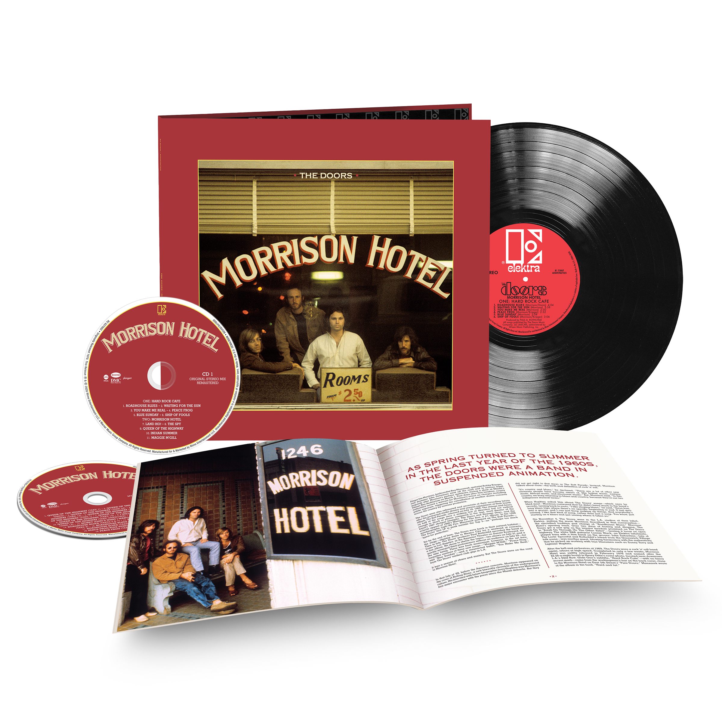 Morrison Hotel 50th Anniversary Box Set [1 LP-2 CD] - The
