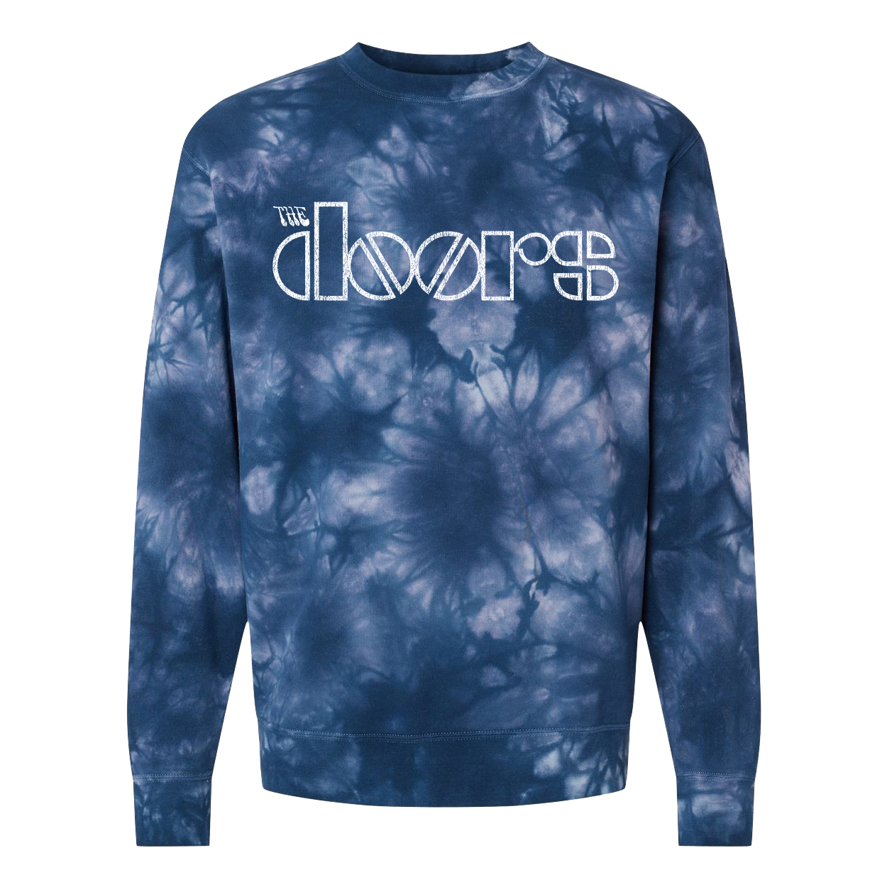 The Doors Tie Dye Series 9 Logo Crewneck Sweatshirt The Doors Official Online Store